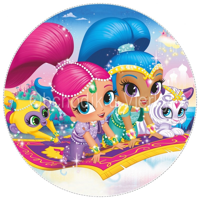 Jedlý obrázok Shimmer a Shine č. 8074,01